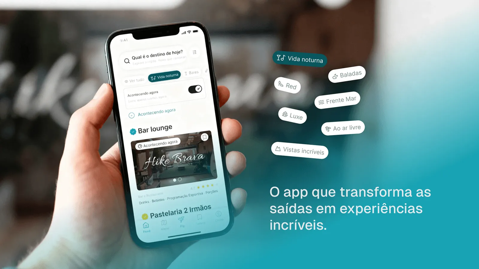 Fly - O app que transforma suas saídas em experiências incríveis