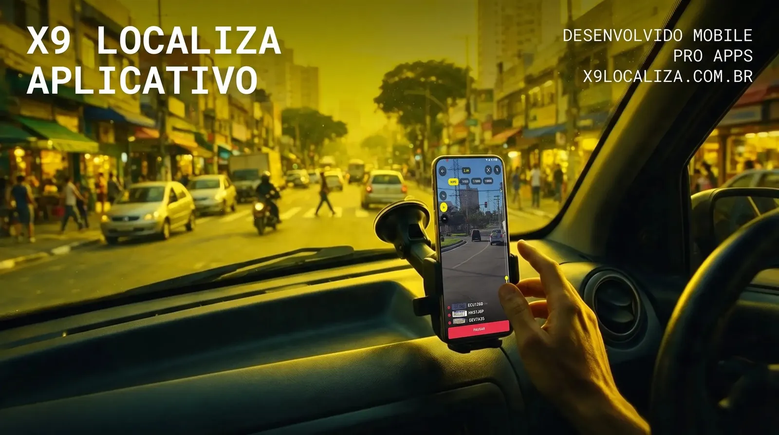 X9 Localiza - Aplicativo de leitura de placas